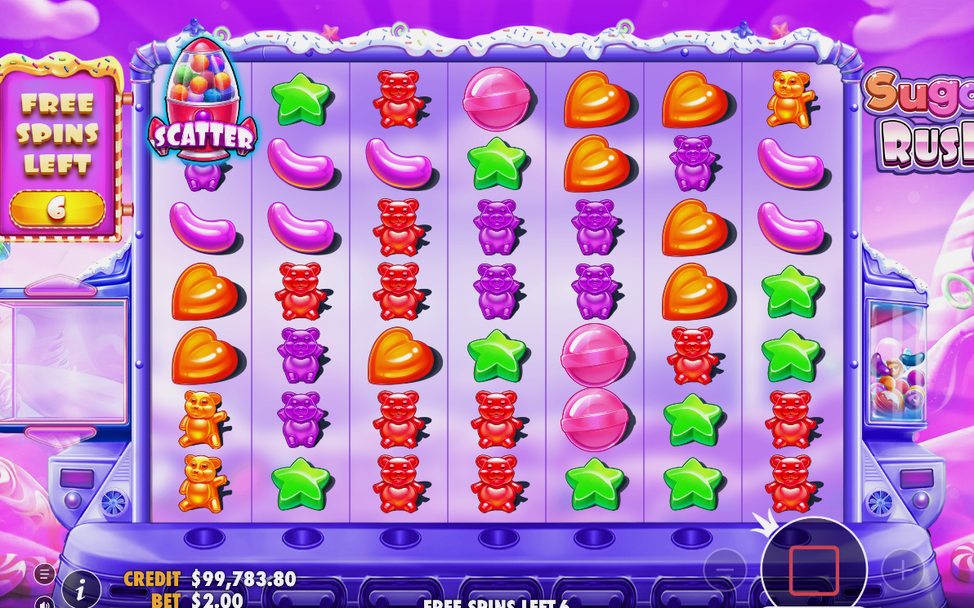 Free Spins med räknare för Multiplier Spots